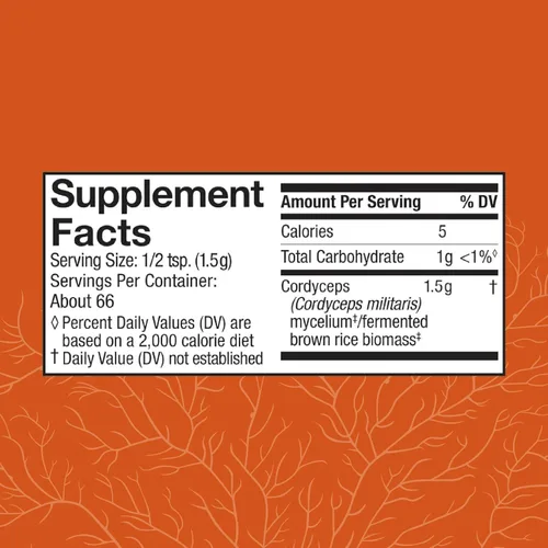 Miniatura 2 de Host Defense Cordyceps Powder - Suplemento de apoyo inmunológico y energético - Suplemento de salud renal con hongos Cordyceps - Suplemento de apoyo