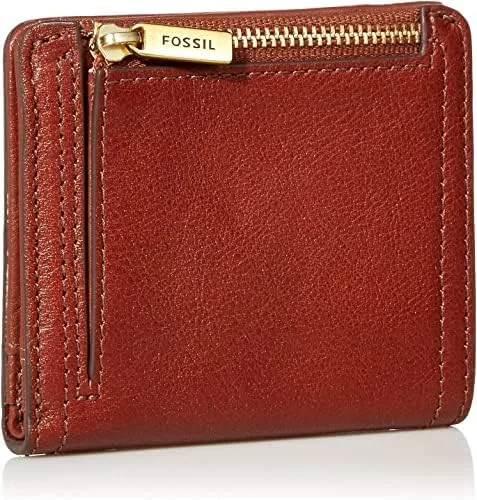 Miniatura 2 de Fossil Logan - Cartera plegable de cuero con bloqueo RFID para mujer