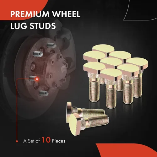 Miniatura 3 de A-Premium M12-1.25 - Juego de 10 pernos de rueda compatibles con Nissan Altima Rogue Frontier Cube Juke LEAF Maxima Pathfinder Armada Quest Sentra