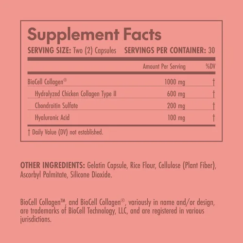 Miniatura 3 de Olympian Labs Biocell Collagen mejora la hidratación de la piel, reduce las líneas finas y arrugas, apoya la comodidad y la movilidad