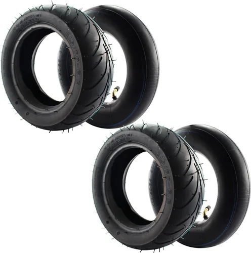 Miniatura 7 de 110-50-6.5 Neumático exterior y cámara de aire con válvula angular para 38cc 47cc 49CC MTA1 MTA2 Cag Mx3 GP-RSR Mini Pocket Dirt Pit Bike Scooters