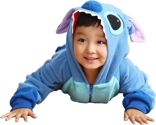 Miniatura 6 de OGU' DEAL Pijama de animal para niños, disfraz de una pieza para Halloween, cosplay, traje de dibujos animados para niños y niñas