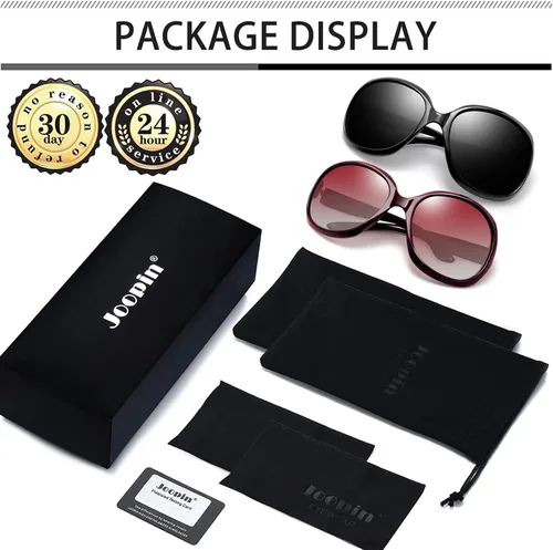 Miniatura 223 de Joopin Lentes de sol de gran tamaño para mujer, polarizados, grandes, para conducción, protección UV, grandes sombras