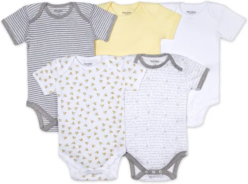 Miniatura 34 de Burt's Bees Baby Body de algodón orgánico – Bebé niño y niña manga corta y larga de una pieza, 5