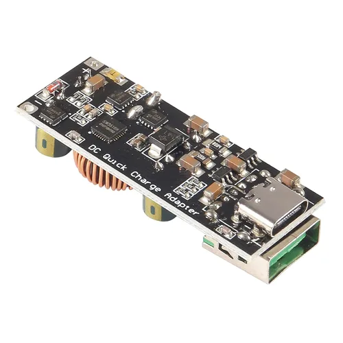 Miniatura 5 de ACEIRMC 60W 6-35V DC a USB tipo C PD 3.0 QC4 tipo A QC3.0 DC carga rápida 12V 24V módulo de alimentación reductor USB tipo C adaptador de carga