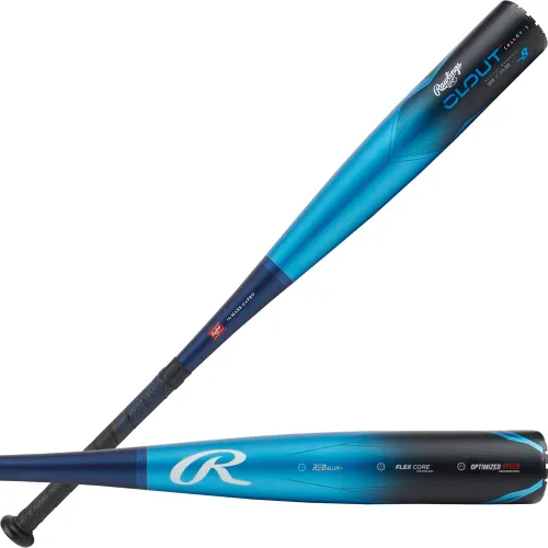 Rawlings | 2024 | Bate de béisbol Clout | USSSA | Caída -8 / -10 | Barril de 2 3/4 pulgadas | 1 pieza de aluminio