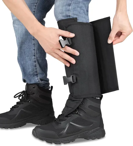 Miniatura 6 de TREKMASTER Polainas de serpiente, gorras de serpiente: protectores de serpientes impermeables para protección contra mordeduras de serpiente