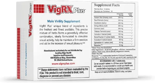 Miniatura 3 de VigRX Plus Tabletas de suplemento diario (3)