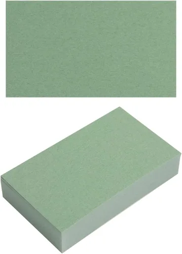 Paquete de 100 tarjetas pesadas en blanco de cartulina verde salvia, papel grueso de 92 libras para invitaciones, elaboración de tarjetas de