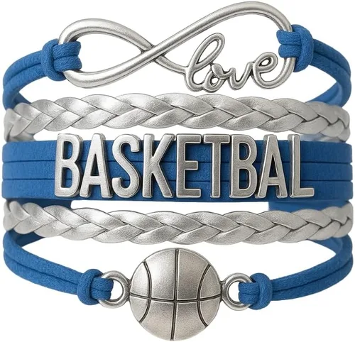 Miniatura 54 de Infinity Collection - Pulsera de baloncesto de regalo para equipos y jugadores