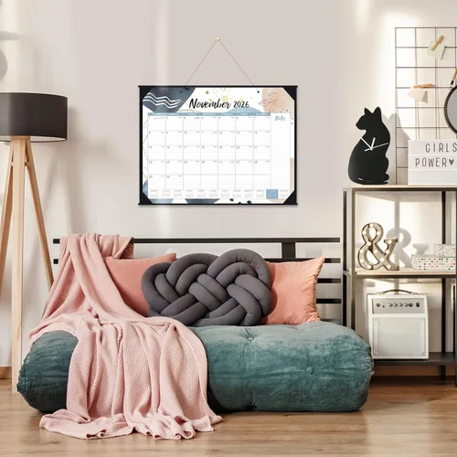 Miniatura 7 de Calendario de Escritorio 2026 - Calendario de Escritorio Grande 2026 de 22'' x 17'', Enero 2026 - Diciembre 2026, Calendario de 12 Meses 2026