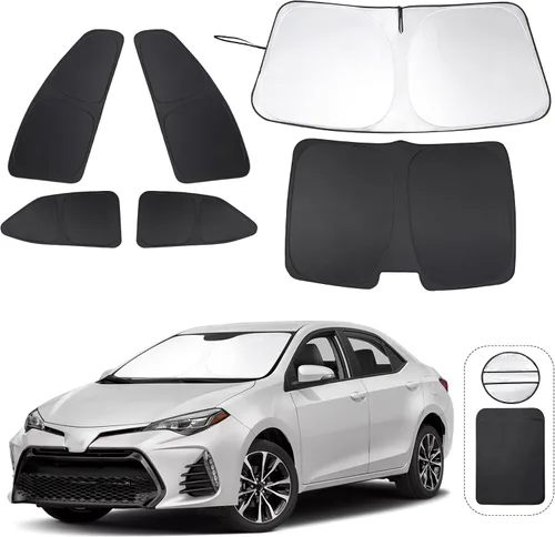 Miniatura 18 de TINGLU Parasoles para Ventanas para Mazda 3 2019-2026 Accesorios Coche Ventanas Laterales Completas Parabrisas Triangular Trasero Protector Solar