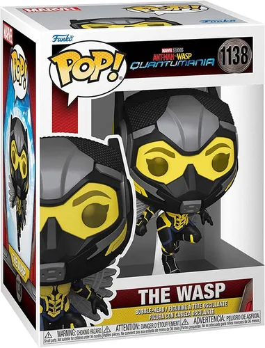 Miniatura 2 de Funko Pop! Vinyl Marvel: Ant-Man Quantumania - Avispa - 1/6 probabilidades para variante de persecución rara - Figura de vinilo coleccionable - Idea
