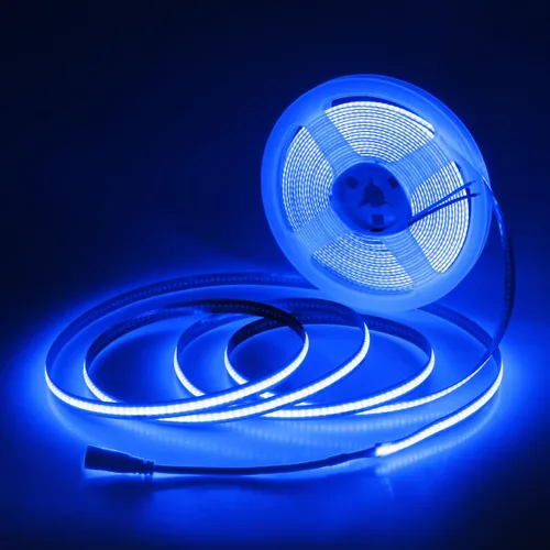 Miniatura 23 de Aclorol COB - Tira de luces LED para TV de 5 V, alimentada por USB, luz blanca cálida, 6.56 pies, 320 LED/M COB, tira de luz flexible para TV