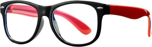 Miniatura 12 de Gafas de bloqueo de luz azul para niños, marco irrompible para niños y niñas (3-12 años)
