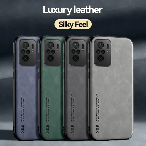 Miniatura 5 de Kepuch Silklike - Funda para Redmi Note 10 4G/Redmi Note 10s - Cubierta Parachoques Placa de Metal Incorporada para Redmi Note 10 4G/Redmi Note 10s