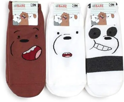 Miniatura 2 de We Bare Bears - Calcetines con licencia oficial 3 pares