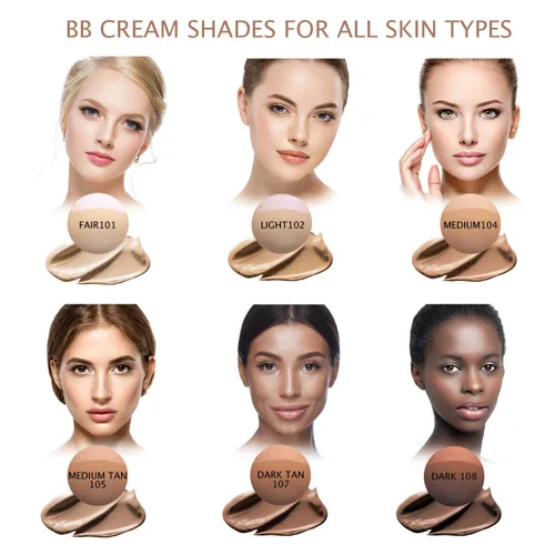 Miniatura 7 de Bellaterra Cosmetics BB Cream – Hidratante con color y base mineral, tono oscuro 108 – Ligero, sin aceite, cobertura acumulable, acabado mate, 42.5