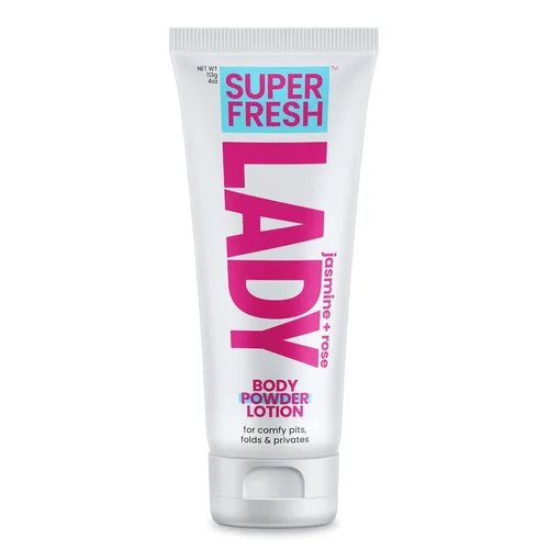 Miniatura 9 de Super Fresh Lady Parts - Loción desodorante con protección en polvo, para senos, partes privadas, entrepierna y muslo interior, absorbe el sudor