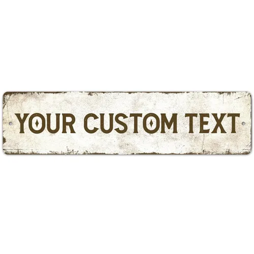 Miniatura 19 de Cartel personalizado rústico, letreros de metal personalizados, regalo para él, hombres, papá, cueva de hombres, para uso en interiores