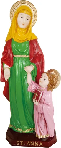 Miniatura 2 de Estatua de Santa Ana, escultura de Santa Ana, estatua de Santo Ana, estatua religiosa, estatua decorativa religiosa con estatua infantil, regalo