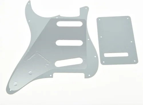Miniatura 4 de KAISH 11 agujeros ST/Estilo Strat guardabarros SSS con placa trasera ST cubierta de trémolo para Stratocaster/Strat fabricado en EE. UU./México