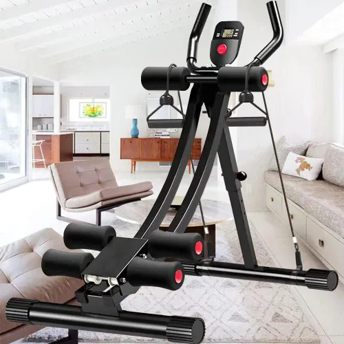 Miniatura 5 de Fitlaya Fitness Entrenadores de núcleo y abdominales Máquina de entrenamiento AB Gimnasio en casa Entrenamiento de fuerza Ab Cruncher Equipo
