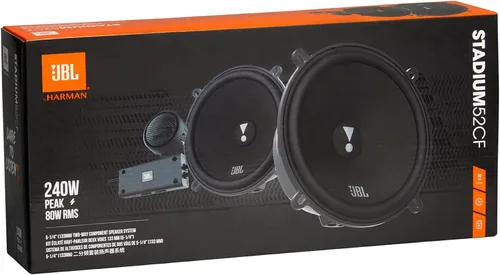 Miniatura 6 de JBL Sistema de altavoces de componentes de audio para automóvil de 5 1/4 "sin parrilla, negro