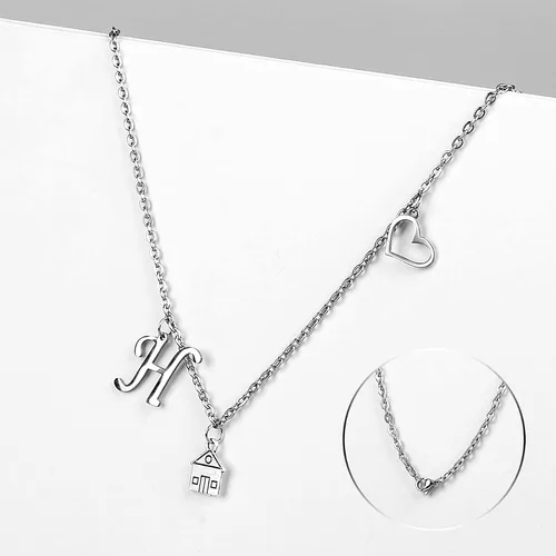Miniatura 2 de LATAMO Collar de Harry's House, cantante Harry Merch, collar inspirado en el hogar cantante, regalos para fanáticos del cantante HS, álbum de regalo