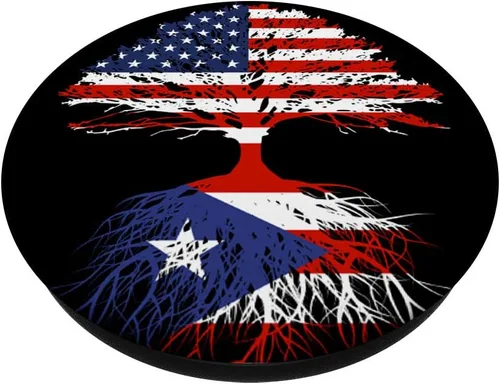 Miniatura 2 de Puerto Rico Boricuas Roots - Soporte y agarre para teléfonos y tabletas