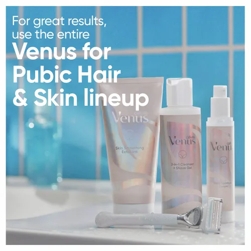 Miniatura 2 de Gillette Venus La preparación íntima, el suero calmante diario reduce el cabello encarnado para el cabello púbico y la piel, el bikini post Shave