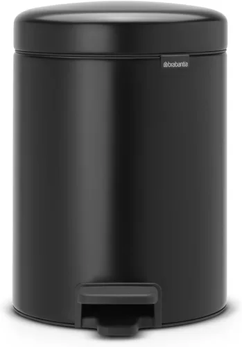 Miniatura 45 de Brabantia NewIcon - Cubo de basura con pedal de cierre suave para cocina, con cubo extraíble, 3.2 galones, azul soñado Azul (Dreamy Blue)