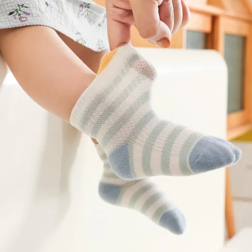 Miniatura 5 de Calcetines para bebés y niños pequeños, paquete de 8 calcetines de algodón para bebé, verano, primavera y otoño