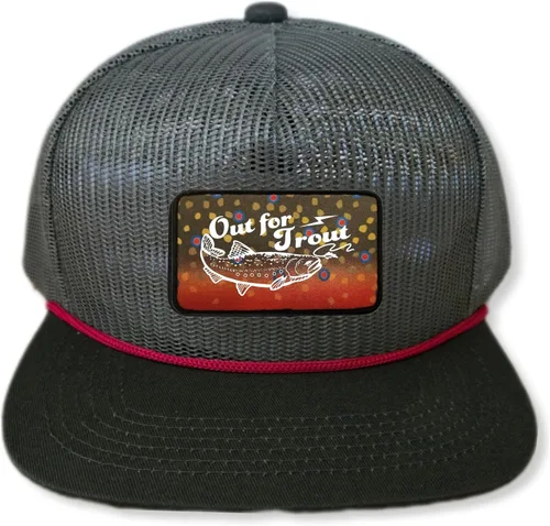 Miniatura 68 de ThatsRad Out for Trout Corduroy Snapback Sombrero Gorra Pesca con Mosca Pescador