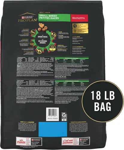 Miniatura 54 de Purina Pro Plan - Alimento para perros de raza pequeña con alto contenido de proteínas, fórmula de pollo y arroz, bolsa de 18 libras
