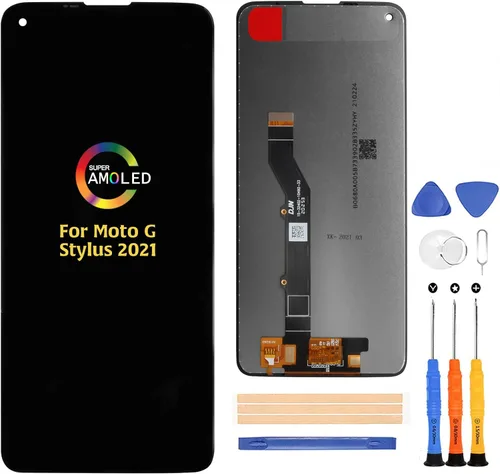A-MIND para Motorola Moto G Stylus 2021 XT2115 Pantalla LCD Pantalla táctil XT2115-1 XT2115DL Reemplazo de pantalla táctil digitalizador Kit de