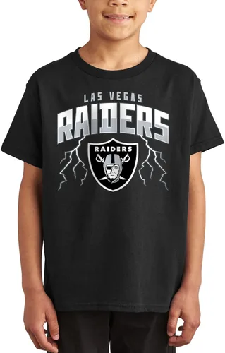 Miniatura 21 de Junk Food Camiseta para niños estándar x NFL Team Lightning con licencia oficial para niños