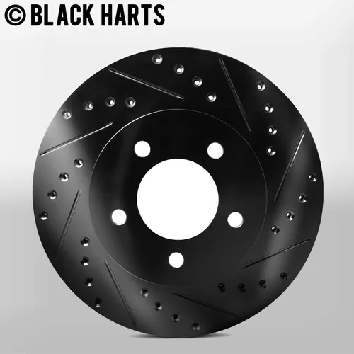 Miniatura 3 de Hart Brakes Kit de frenos y rotores traseros delanteros Pastillas de freno delanteras y traseras Rotores y pastillas de freno Pastillas