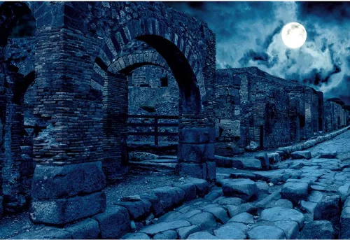 Miniatura 11 de Renaiss Telón de fondo de Halloween con telaraña, árboles, lámpara de calabaza, bosque sombrío, fotografía, fondo espeluznante, luz de luna