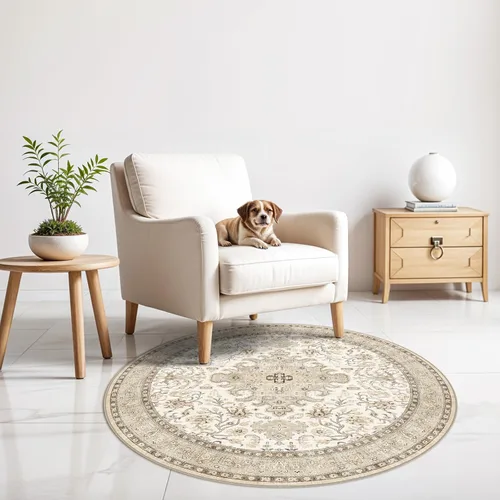 Miniatura 18 de Alfombras de área 9x12 para sala de estar: Alfombra oriental lavable de 108 pies cuadrados para dormitorio - Alfombra de pelo bajo ultra delgada