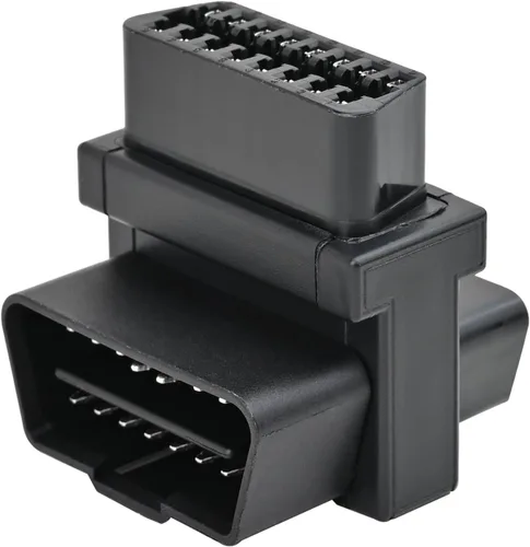 Miniatura 4 de iKKEGOL Cable divisor OBD2 de bolsillo, OBD II completo de 16 pines, 1 macho a doble hembra, 1 a 2 T, convertidor adaptador de extensión de 2 vías
