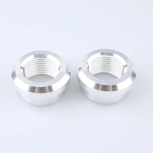 Miniatura 2 de AC PERFORMANCE Aluminio 3/4 NPT Hembra Soldadura en Tapón, 3/4" NPT Conexión para Tanque de Combustible Soldable, Paquete de 2 Weldable Fuel Tank