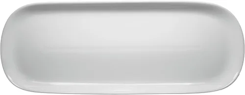 Miniatura 2 de Pillivuyt Plato rectangular de porcelana de 14 pulgadas por 5-1/2 pulgadas