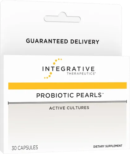 Integrative Therapeutics Probiotic Pearls - Suplemento digestivo diario para apoyo a la salud intestinal* - Cápsulas probióticas para apoyo a la
