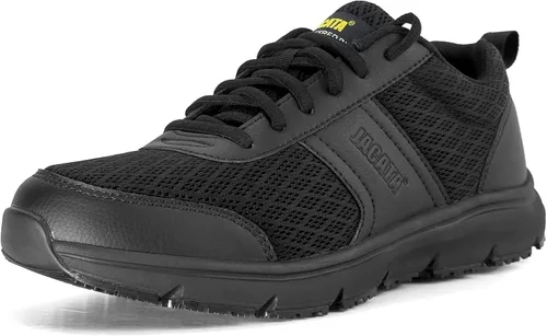 Zapatos de trabajo para hombresmujeres, para servicio de alimentos, unisex, antideslizantes, transpirables, ligeros, para cocinero, caminar,