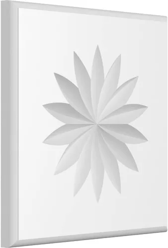 Miniatura 6 de Ekena Millwork ROSP050X050X100SDG11 Roseta estándar con borde redondeado, 5 pulgadas de ancho x 5 pulgadas de alto x 1 pulgadas de alto, PVC