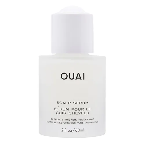 OUAI Suero para el cuero cabelludo – Suero equilibrante para el cabello con extracto de trébol rojo, ginseng siberiano y péptidos para un cabello