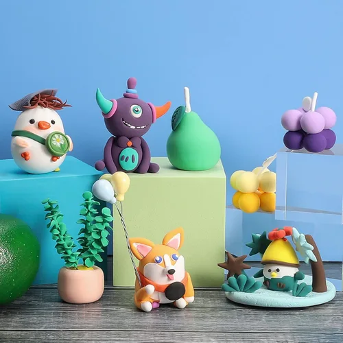 Miniatura 6 de CiaraQ Kit de arcilla seca al aire – Arcilla de modelado de 24 colores con herramientas de escultura para manualidades y proyectos de bricolaje