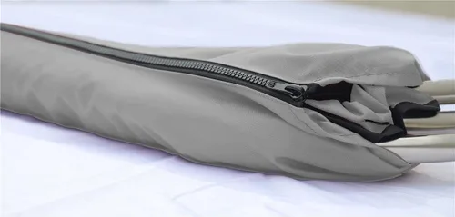 Miniatura 3 de Parte superior Bimini de aluminio gris claro de 3 arcos compatible con Monterey 248 LS MONTURA CUDDY para modelos años 2002-2006