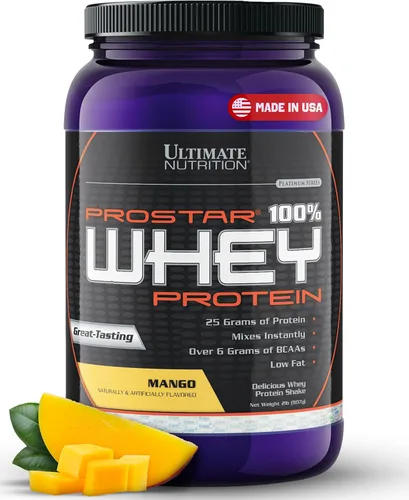 Miniatura 23 de Ultimate Nutrition Prostar - Mezcla de proteína de suero en polvo de concentrado de suero aislado y péptidos, baja en carbohidratos, apta para dieta